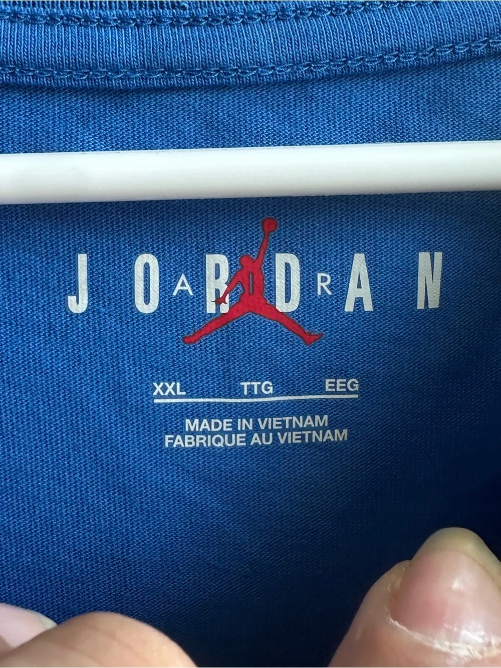 Jordan Blue Graphic Goat Short Sleeve Tee